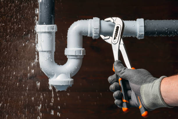 Professional Sewer Line Repair technician working in Peabody, MA
